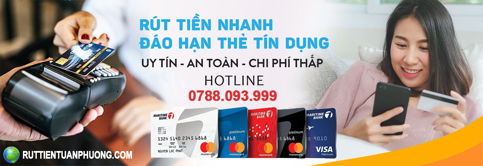 Rút tiền thẻ tín dụng tại Hải Phòng, Địa chỉ đáo hạn thẻ tín dụng